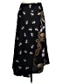 Vince. 100% Polyester Tropical Black Casual Skirt Size 2 - photo 2