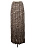 Express 100% Rayon Brown Casual Skirt Size 5 - 6 - photo 2