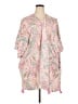 Davi & Dani 100% Polyester Paisley Pink Kimono Size 2X - photo 1