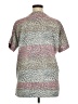 Oddi Animal Print Gray Short Sleeve Top Size XL (estimated) - photo 2