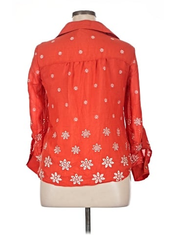 Fig and Flower 3/4 Sleeve Blouse (view 2)
