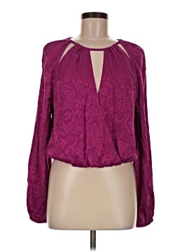 Veronica Beard Long Sleeve Silk Top (view 1)