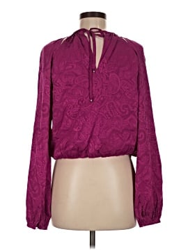 Veronica Beard Long Sleeve Silk Top (view 2)