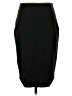 Express Solid Black Formal Skirt Size 2 Petite - photo 1