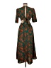 Shein Paisley Green Casual Dress Size 6 - photo 2