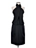 Max Mara Solid Black Cocktail Dress Size 6 - photo 1