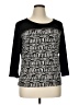 Calvin Klein Black 3/4 Sleeve Top Size XL - photo 1