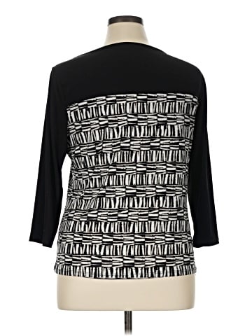 Calvin Klein 3/4 Sleeve Top (view 2)