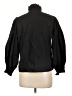 Harshman 100% Cotton Black 3/4 Sleeve Button-Down Shirt Size L - photo 2