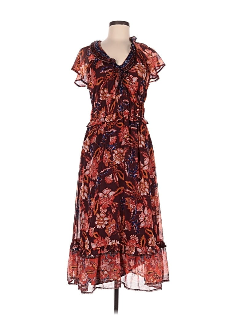 Pre-owned Old Navy Casual Dress In Burgundy