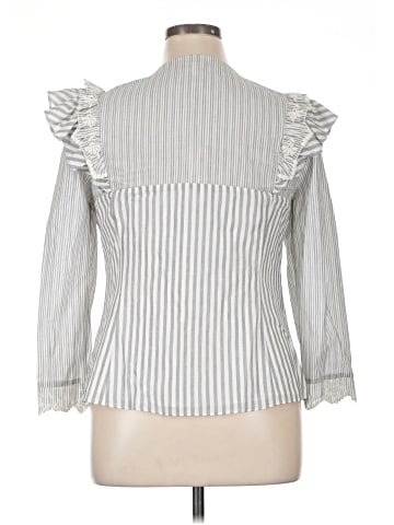 Rebecca Taylor 3/4 Sleeve Blouse (view 2)