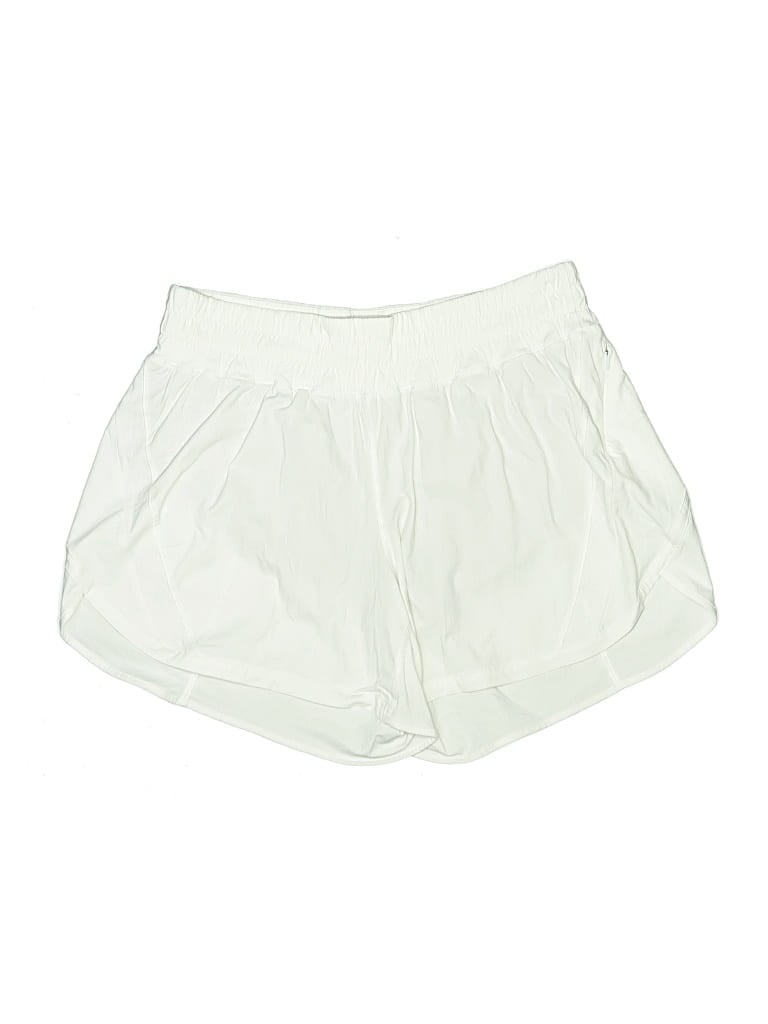 Pre-owned Lululemon Athletica Shorts In Ivory
