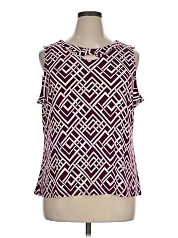 Cj Banks Sleeveless Blouse (view 1)