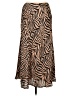 Bardot 100% Polyester Animal Print Brown Casual Skirt Size 8 - photo 1