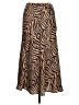 Bardot 100% Polyester Animal Print Brown Casual Skirt Size 8 - photo 2