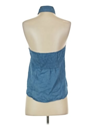 L Love Sleeveless Button-Down Shirt (view 2)