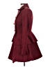 XOXO 100% Polyester Burgundy Coat Size XS - photo 5