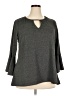 East Adeline Gray 3/4 Sleeve T-Shirt Size 2X - photo 1