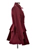 XOXO 100% Polyester Burgundy Coat Size XS - photo 4