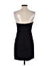 Aqua 100% Polyester Black Casual Dress Size M - photo 2