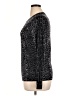 Charter Club 100% Merino Wool Animal Print Black Wool Pullover Sweater Size XL - photo 5