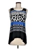 Alfani Blue Sleeveless Blouse Size M (petite) - photo 1