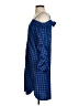 Guest Editor Checkered-gingham Blue Casual Dress Size S - photo 5