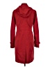 Lands' End 100% Polyester Red Trenchcoat Size XS - photo 2