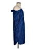 Guest Editor Checkered-gingham Blue Casual Dress Size S - photo 4