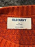 Old Navy Solid Orange Pullover Sweater Size M - photo 7