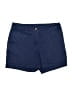 Tommy Bahama 100% Cotton Solid Blue Shorts Size 6 - photo 1