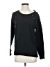 Material Girl Black Long Sleeve Top Size S - photo 1