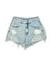 Shein Blue Denim Shorts Size XS (tall) - photo 1