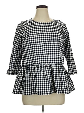 Victoria Beckham for Target 3/4 Sleeve Blouse (view 1)