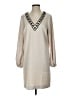 Trina Turk 100% Polyester Tan Casual Dress Size 4 - photo 1