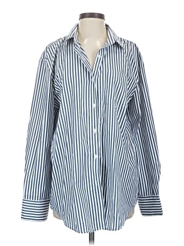 Siliteelon Long Sleeve Button-Down Shirt (view 1)