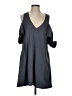 Elliatt 100% Polyester Gray Casual Dress Size S - photo 1