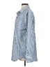 Siliteelon Stripes Blue Long Sleeve Button-Down Shirt Size XS - photo 5