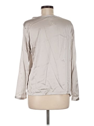 Basler Long Sleeve Silk Top (view 2)