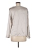 Basler Silver Long Sleeve Silk Top Size EU 38 / US 8 - photo 2
