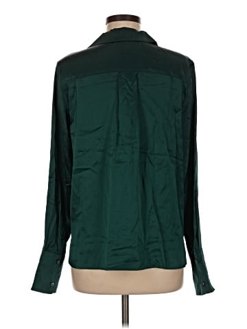 Banana Republic Long Sleeve Silk Top (view 2)