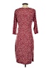 Tessuto Polka Dots Red Burgundy Casual Dress Size S (estimated) - photo 2