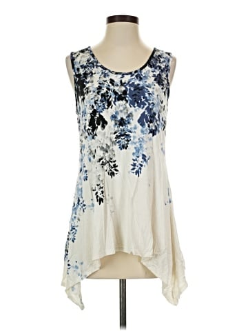 Rose + Olive Sleeveless T-Shirt (view 1)