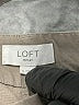 Ann Taylor LOFT Outlet Gray Khakis Size 6 - photo 4