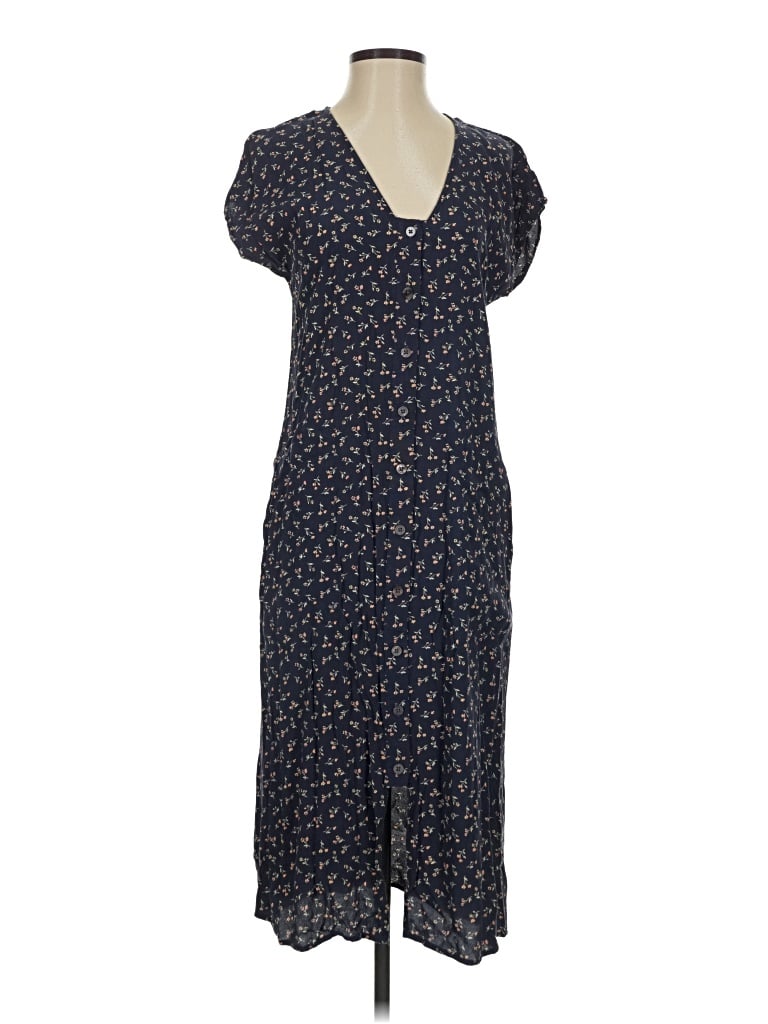 Pre-owned Madewell Casual Dress In Blue
