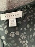 Topshop 100% Polyester Print Black Casual Dress Size 4 - photo 7