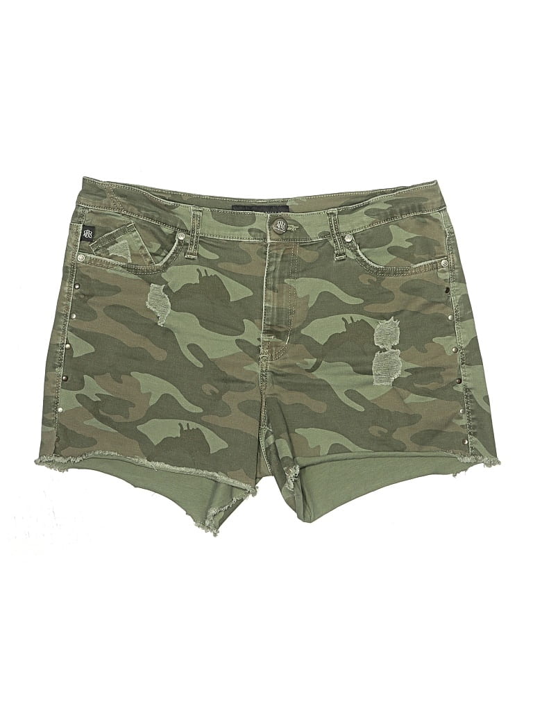 Pre-owned Rock&republic Shorts In Green
