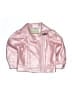 Blueberi Boulevard Metallic Pink Jacket Size 2T - photo 1