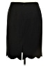 Tahari by ASL Solid Black Formal Skirt Size 16 - photo 2