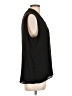 T Tahari 100% Polyester Black Sleeveless Blouse Size L - photo 4
